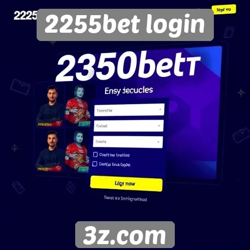 Avaliação da usabilidade do site 2255bet login